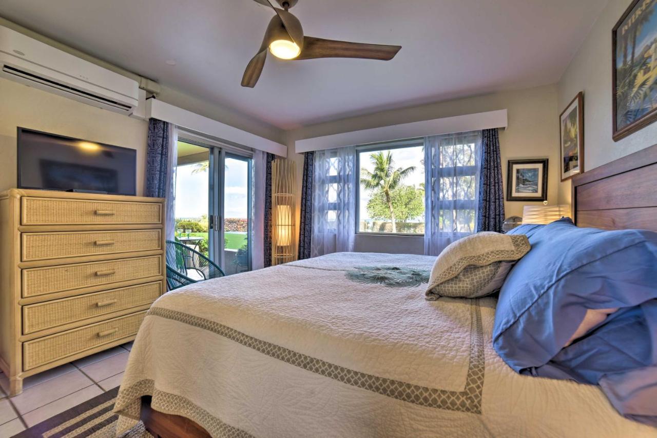 Ocean-View Kihei Condo With Lanai Steps To Beach! Eksteriør billede