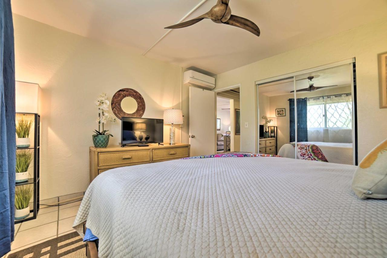Ocean-View Kihei Condo With Lanai Steps To Beach! Eksteriør billede