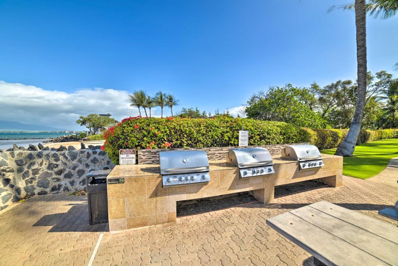 Ocean-View Kihei Condo With Lanai Steps To Beach! Eksteriør billede