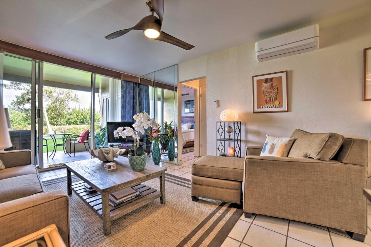 Ocean-View Kihei Condo With Lanai Steps To Beach! Eksteriør billede
