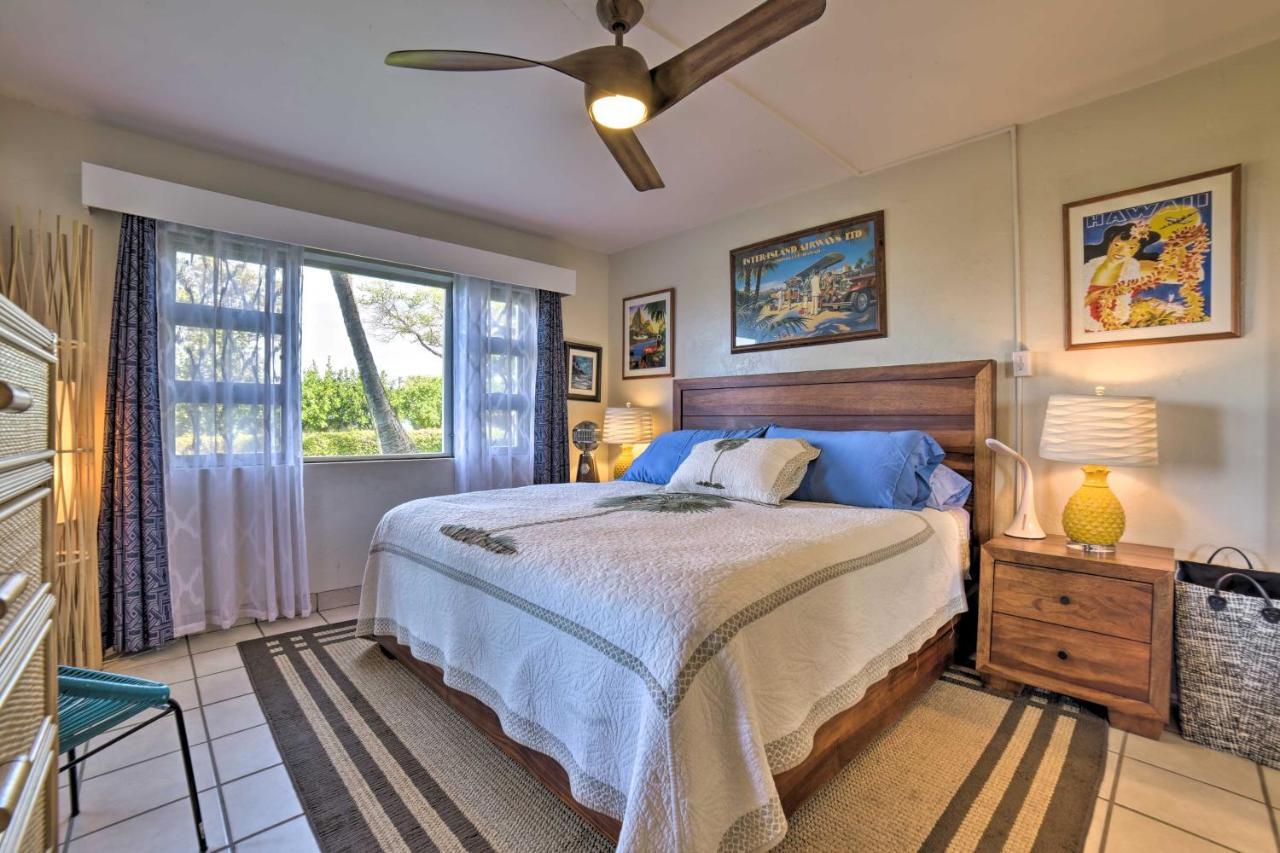 Ocean-View Kihei Condo With Lanai Steps To Beach! Eksteriør billede